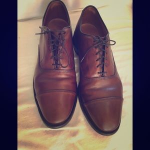 Allan Edmonds USA Park Avenue Cap toe Walnut